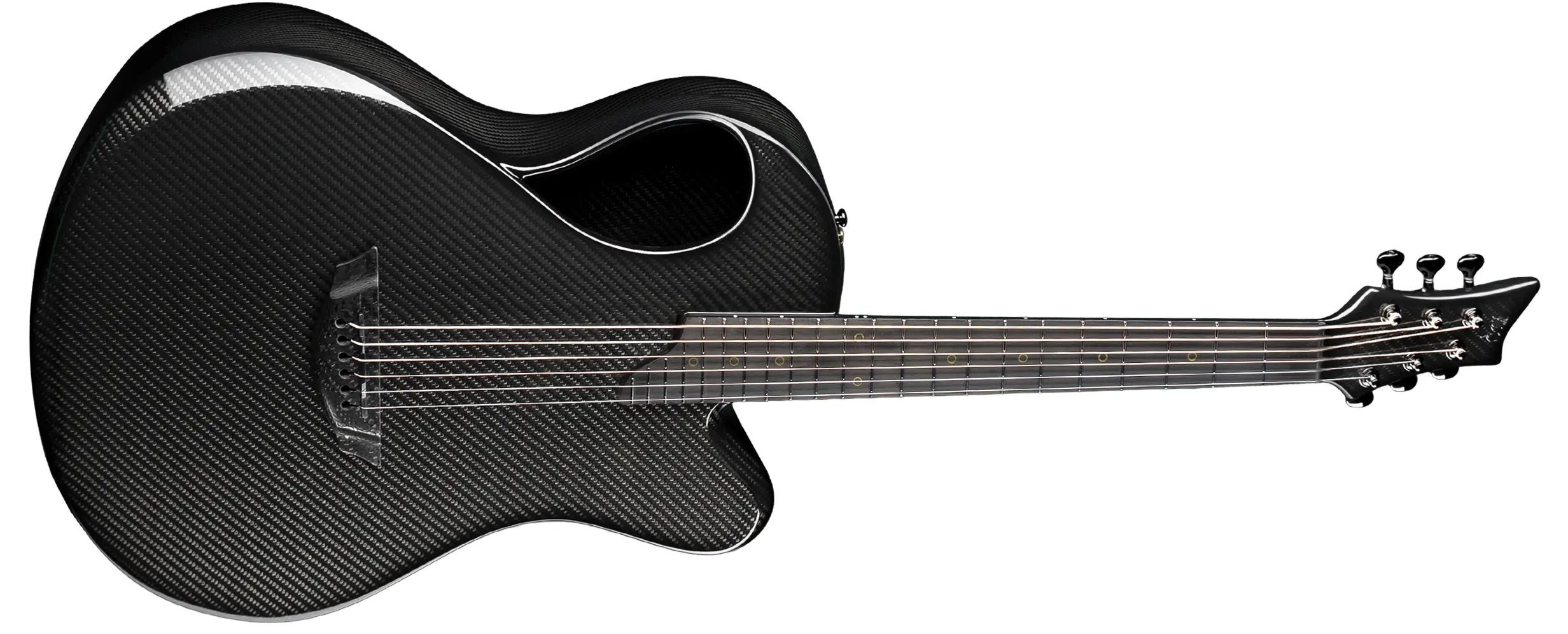 X20 Short scale dreadnought carbon fiber emerald guitars