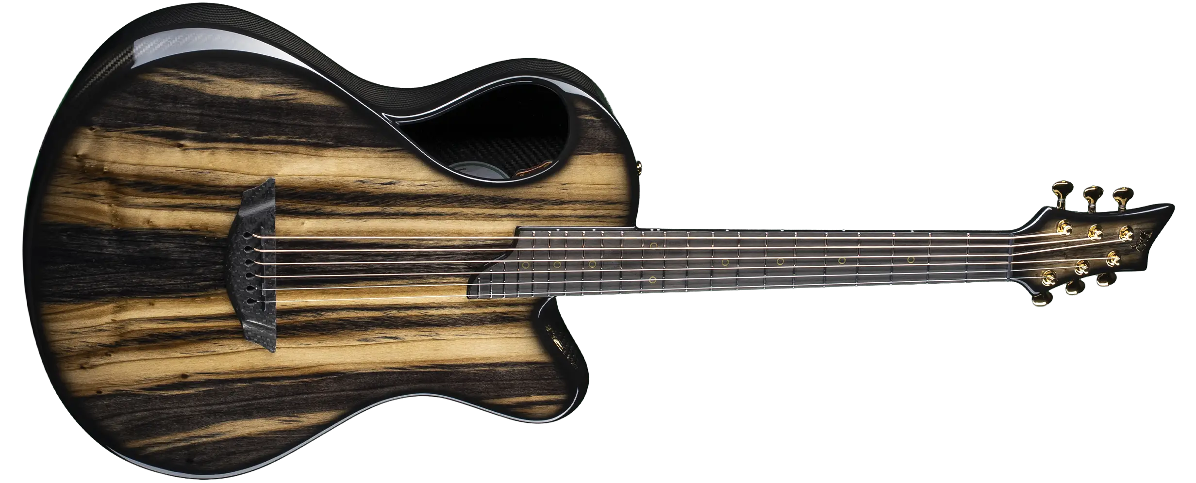 X20 short scale 6-string carbon fiber emerald guitars