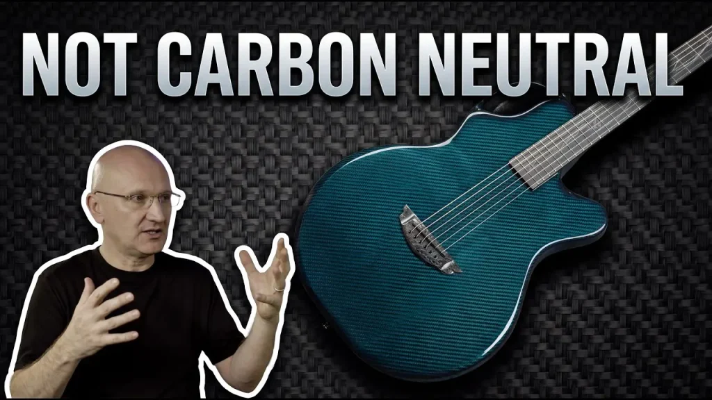 Henning Pauly reviewing the Emerald X30 carbon fibre jumbo acoustic guitar