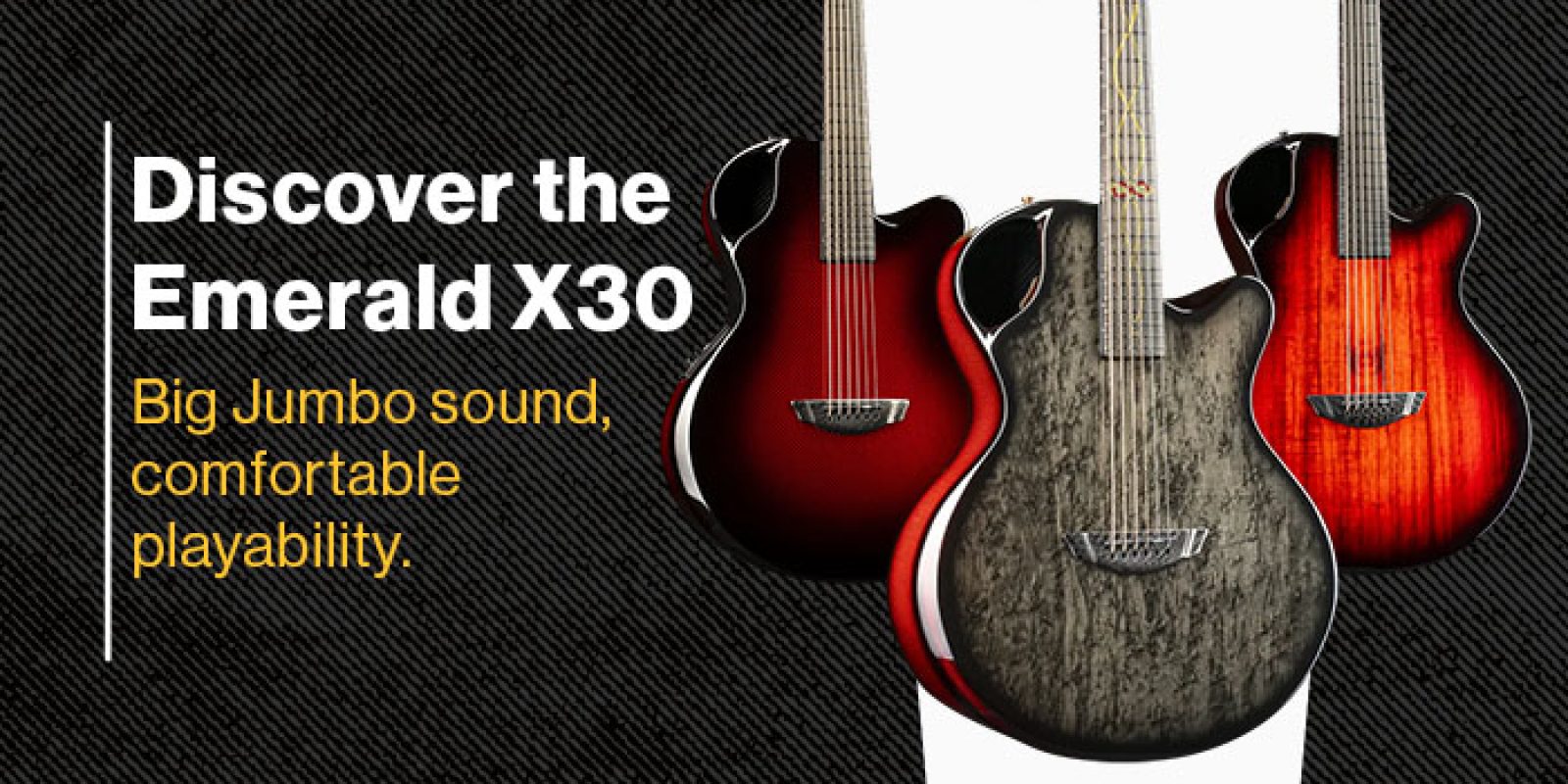 Discover the Emerald Guitars X30 Blog