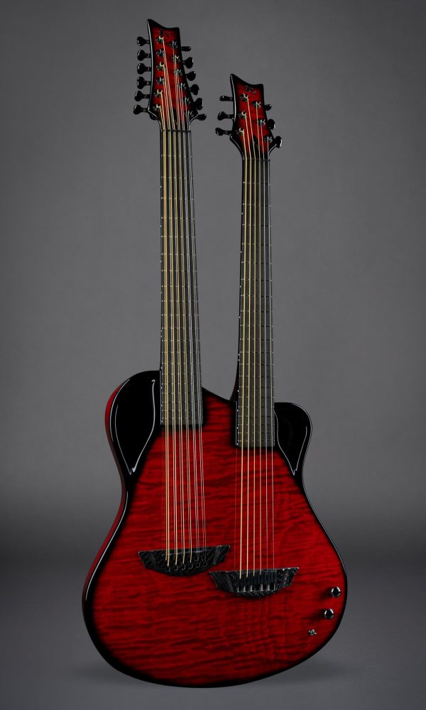 (S) Chimaera Vib-Red Flame Maple (Ghost) 7624-3